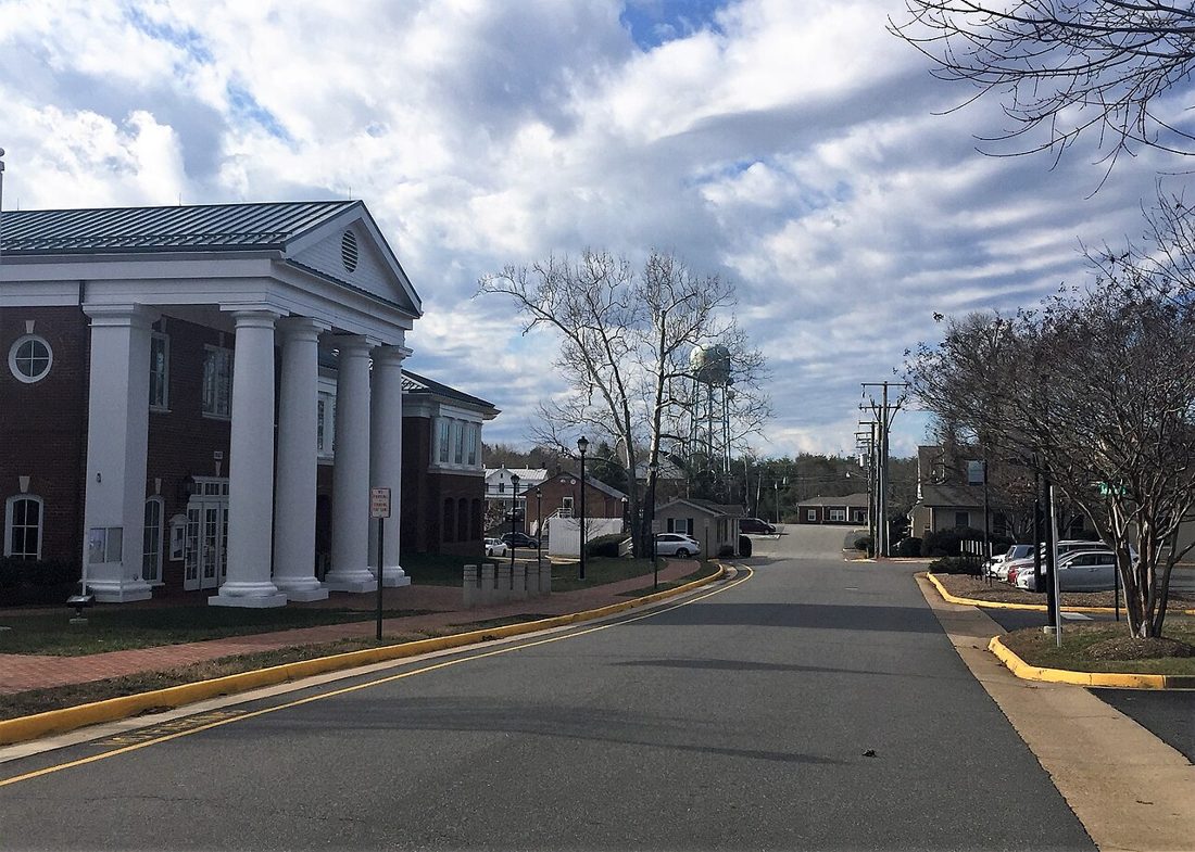 The Spotsylvania County courthouse complex on Judicial Center Lane